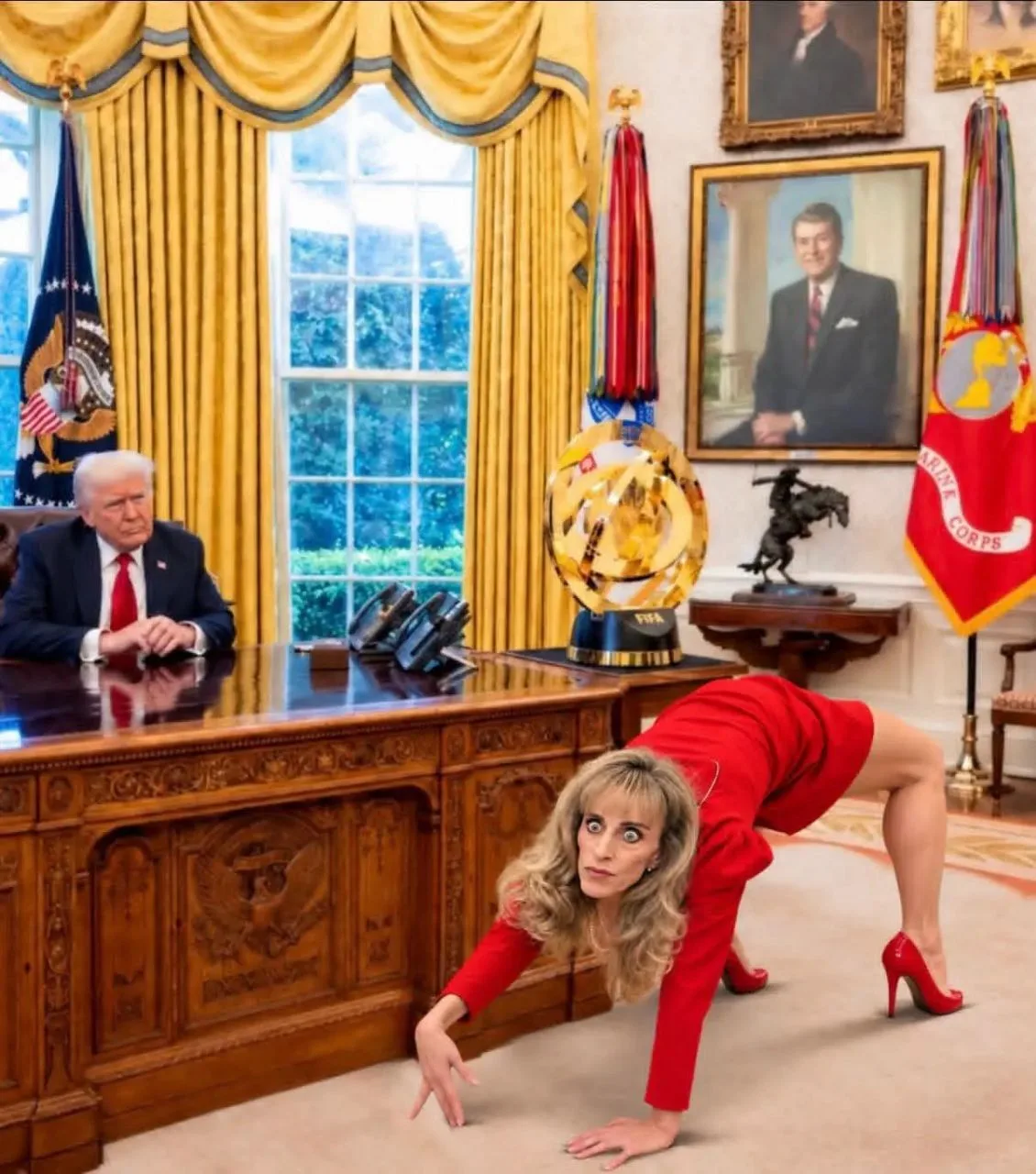 Случай в белом доме 🏛🇺🇸