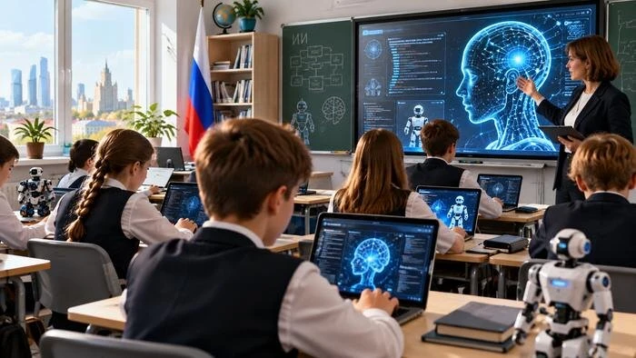 Российских школьников будут учить работать с ИИ — с января 2027 года во всех школах стр...