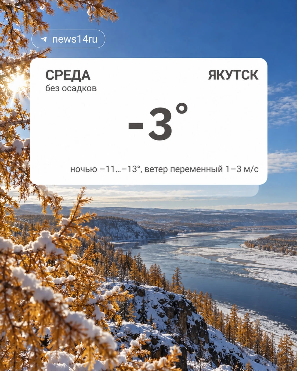 Погода 14 октября.