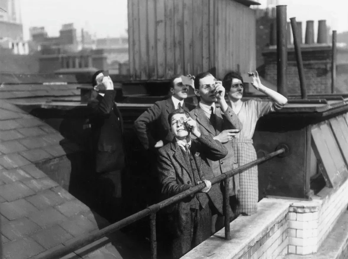 🌑 В 1921 году Москва на несколько часов превратилась в город астрономов
