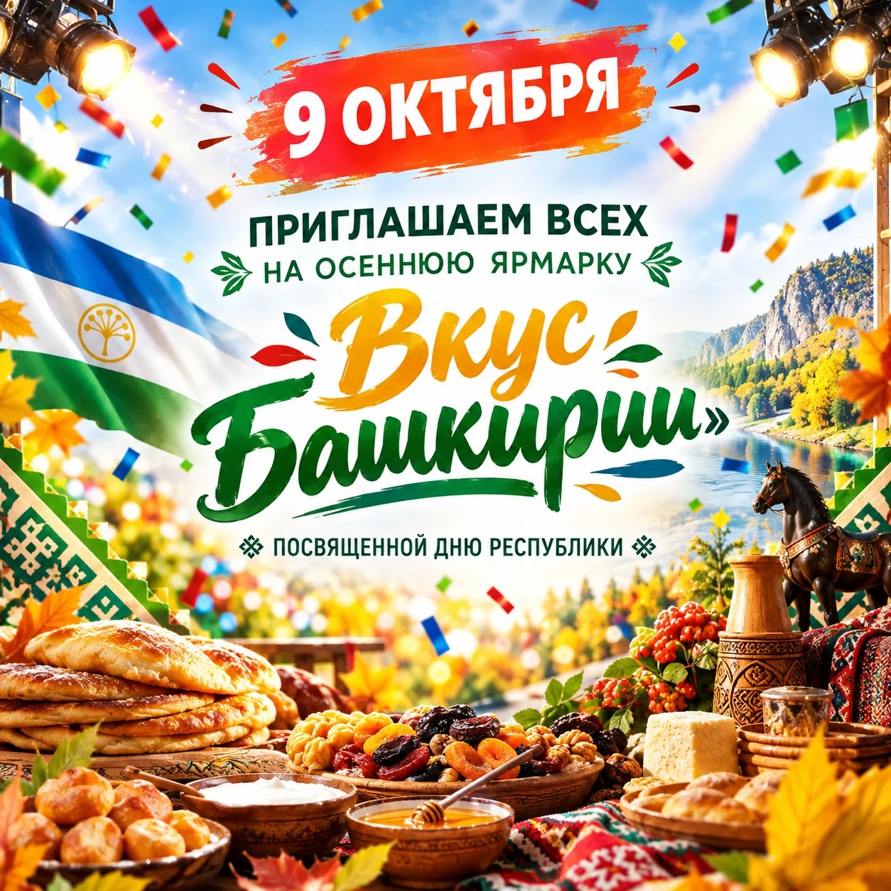 Приглашаем всех на школьную ярмарку 9 октября в 11.00.