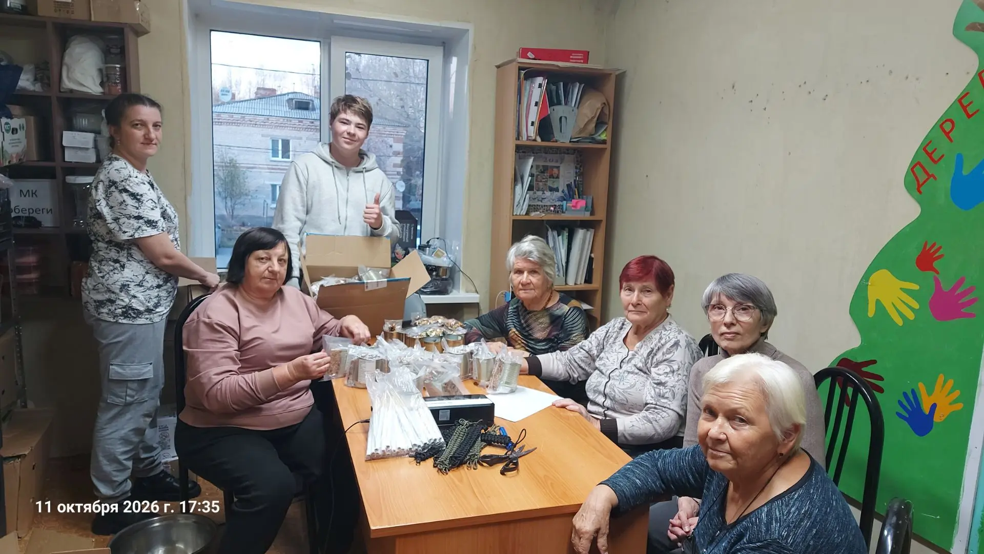 Тюменский огонек согревает фронт: ТОС «Матмасы» работает для Победы!