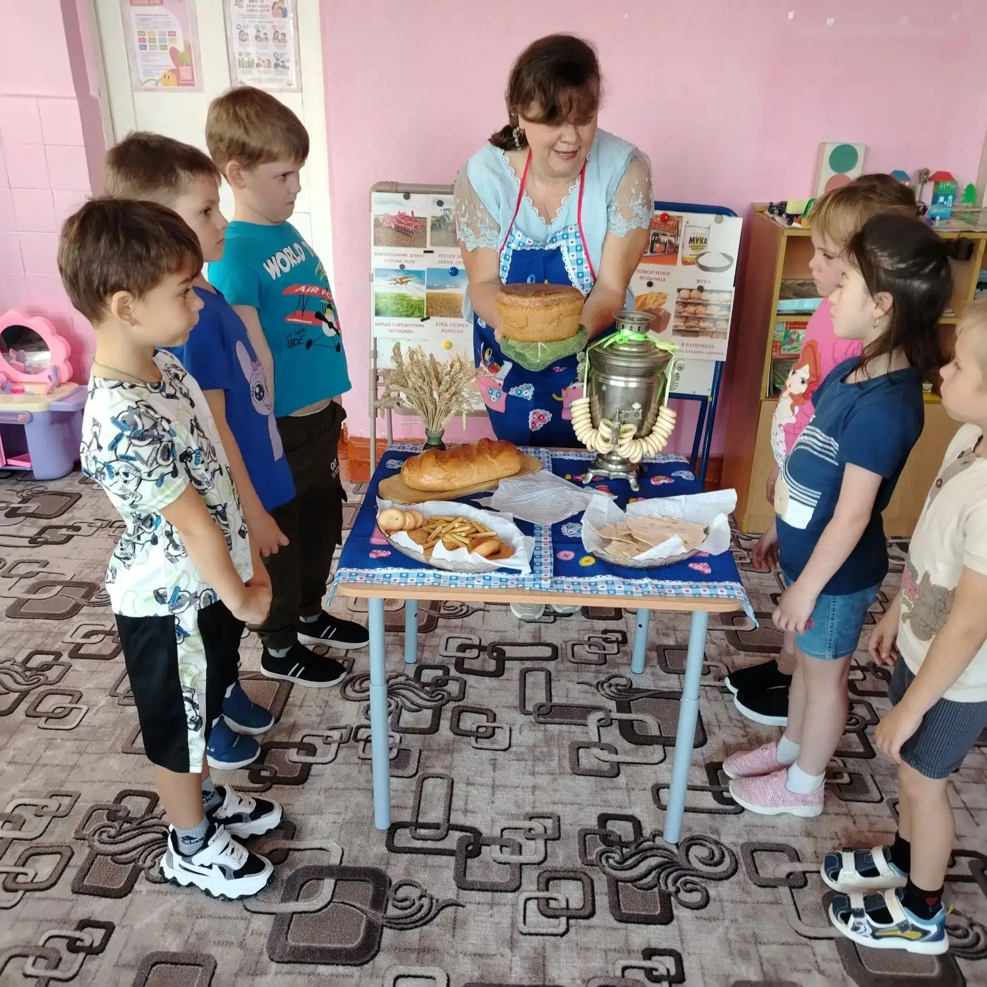 🍞 В логопедической группе прошёл Всемирный день хлеба!