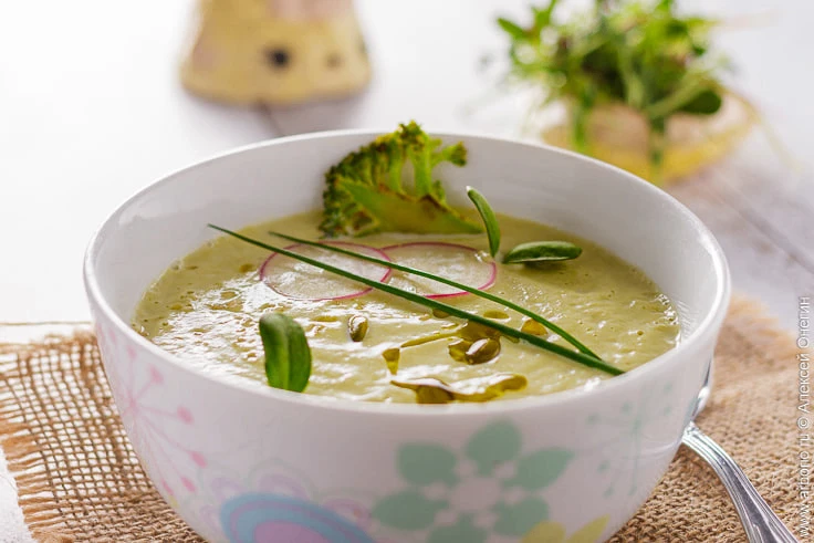 🥦 Крем-суп из брокколи