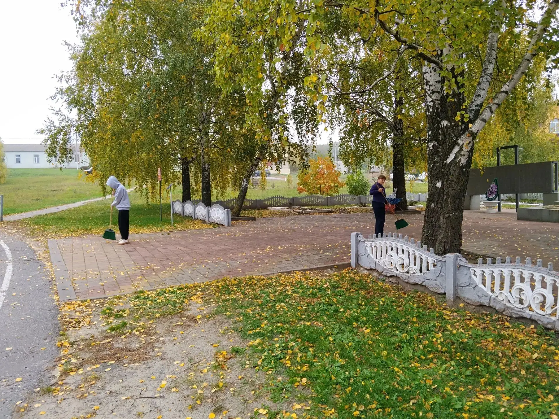 🍂 Сегодня у нас был не обычный урок, а урок памяти и труда.