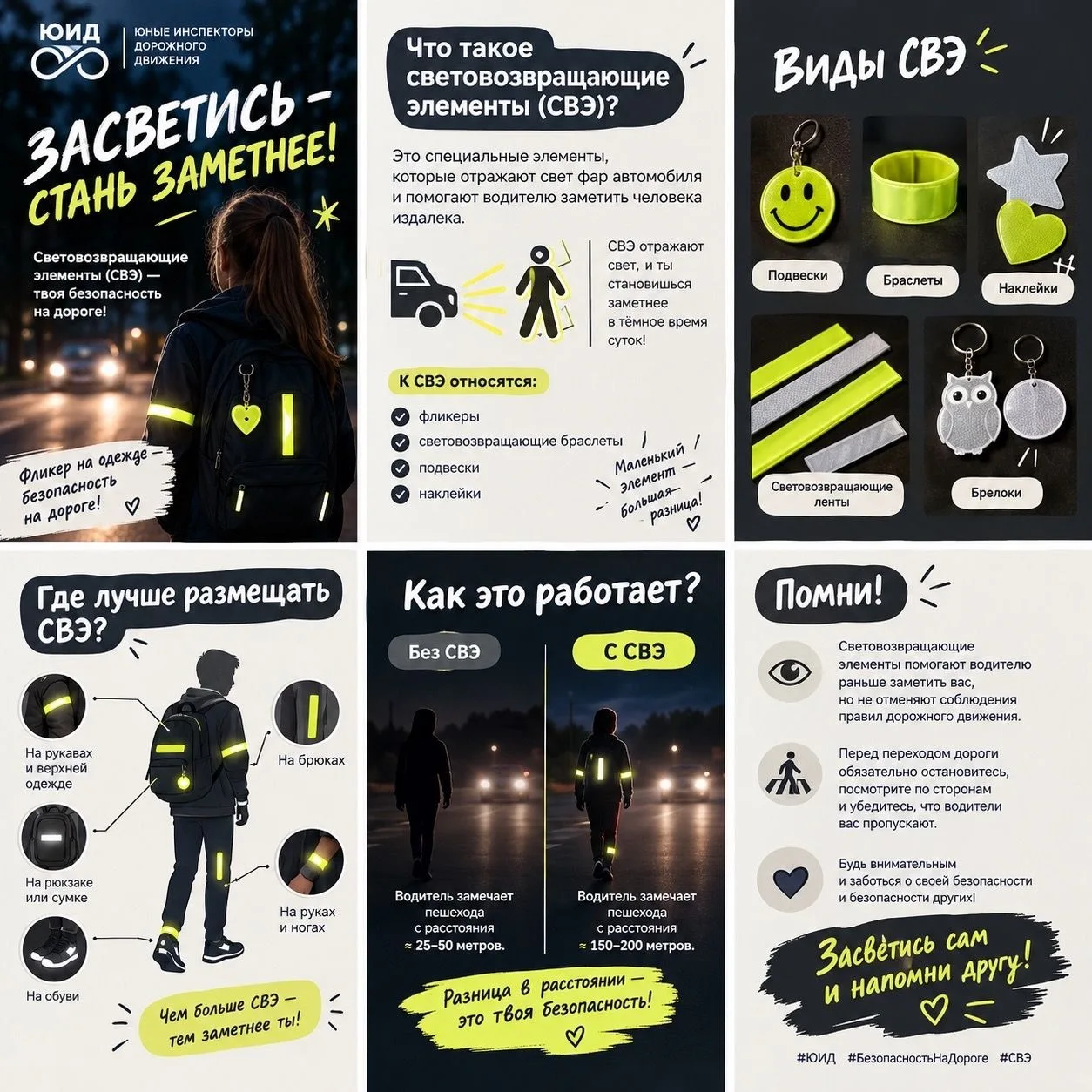 🚦 ЗАСВЕТИСЬ — СТАНЬ ЗАМЕТНЕЕ!