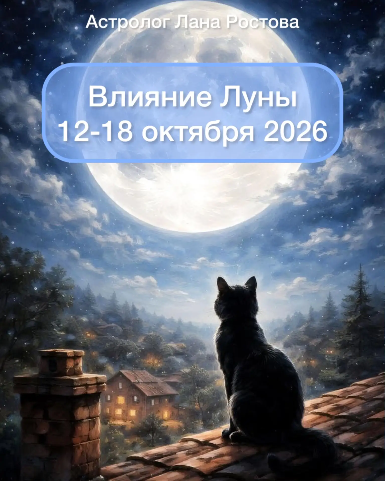 🌛Луна всю неделю растет.