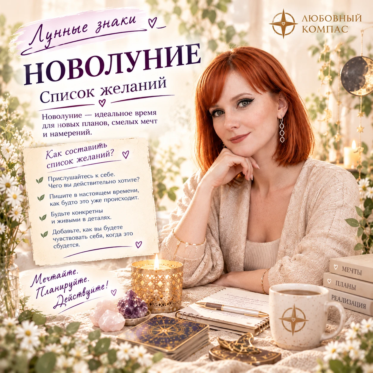 🌙 СПИСОК ЖЕЛАНИЙ: КОГДА И КАК ПИСАТЬ?