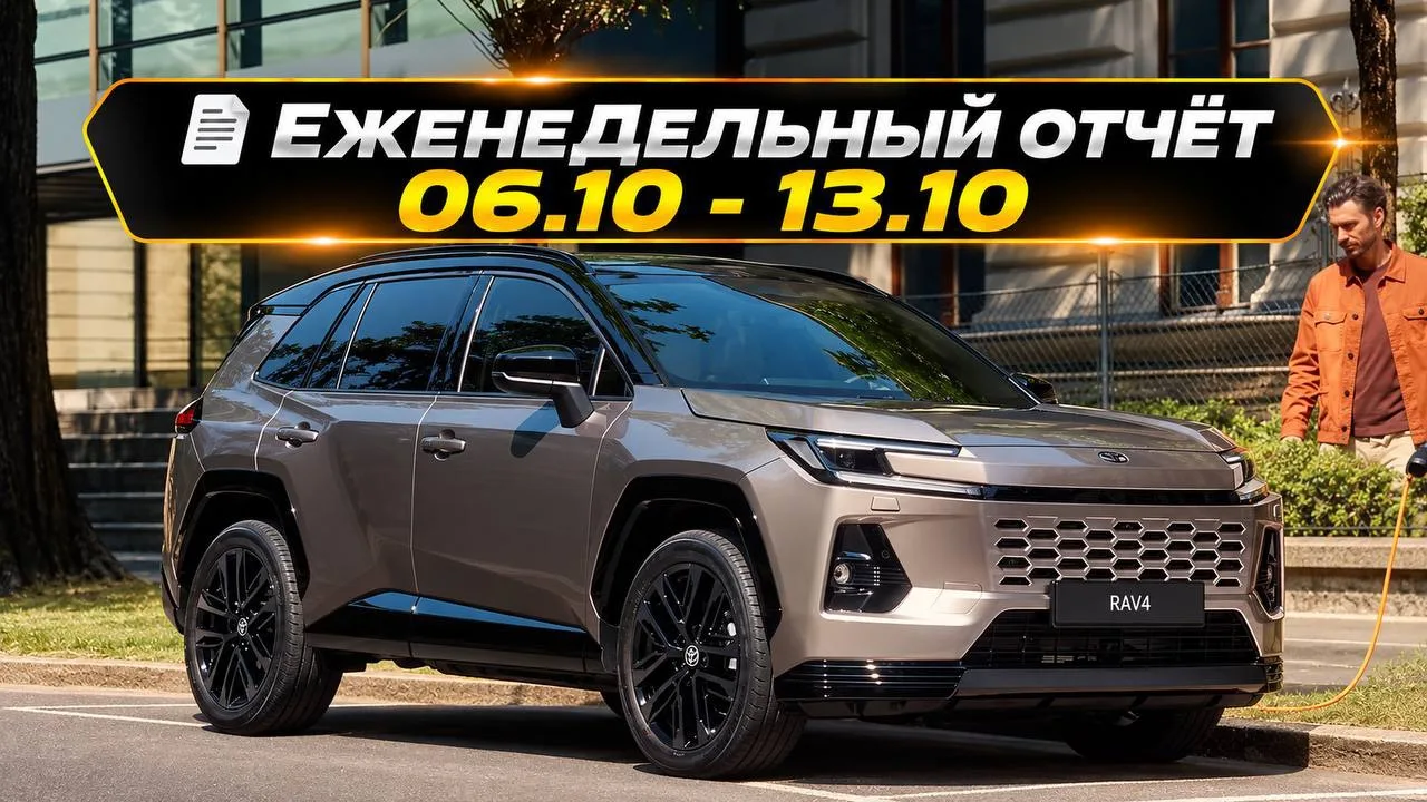📑 Еженедельный отчёт 06.10 - 13.10