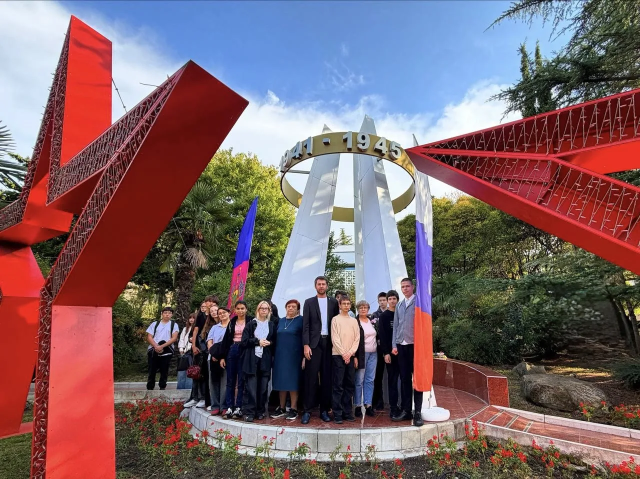 В день 83-й годовщины освобождения Краснодарского края от немецко-фашистских захватчико...