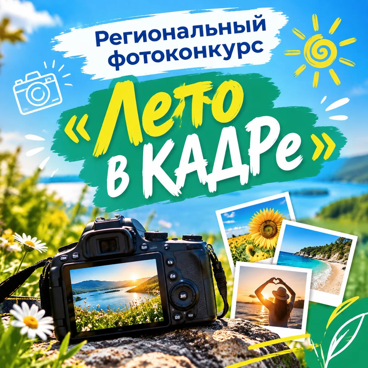 ☀️Региональный фотоконкурс «Лето в КАДРе»