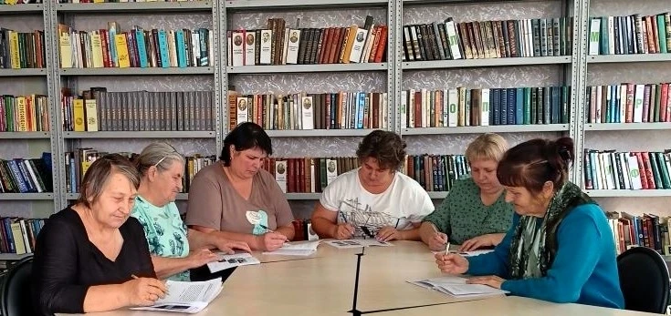 Сотрудники и читатели Тюхтетской библиотечной системы активно приняли участие в просвет...