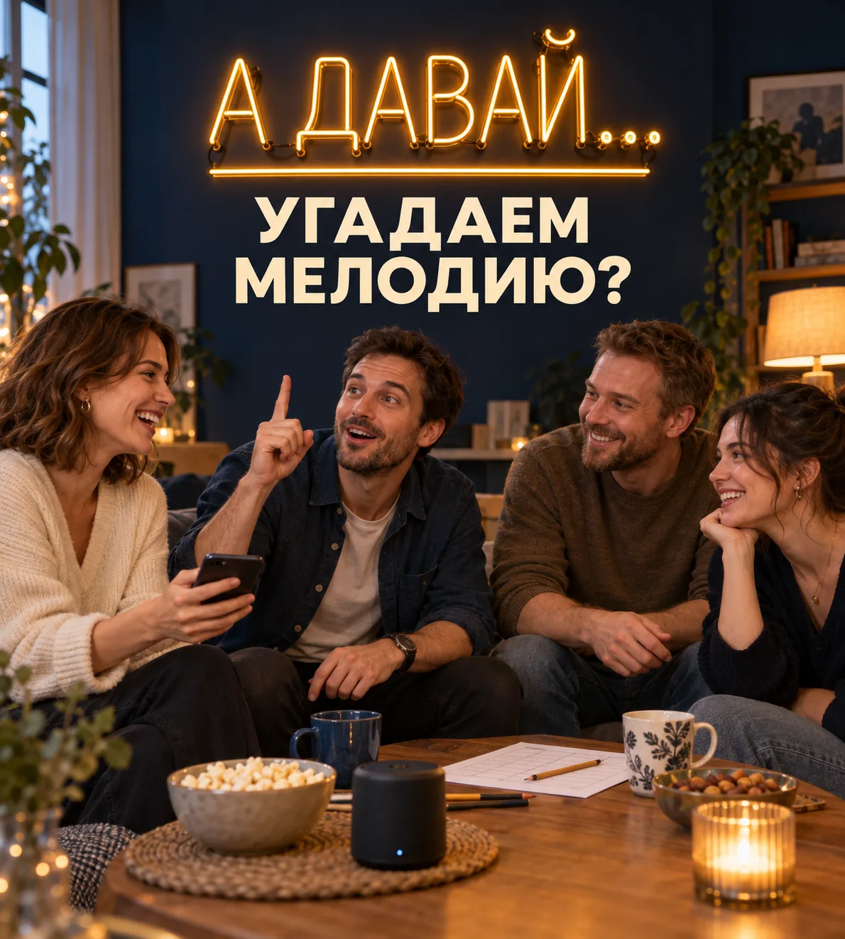 А давай устроим дома «Угадай мелодию»? 🎶