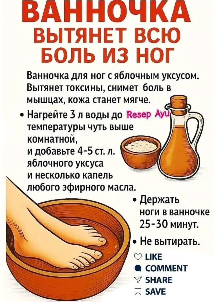 Эта ванночка вытянет всю боль из ног👍🏻👆🏻