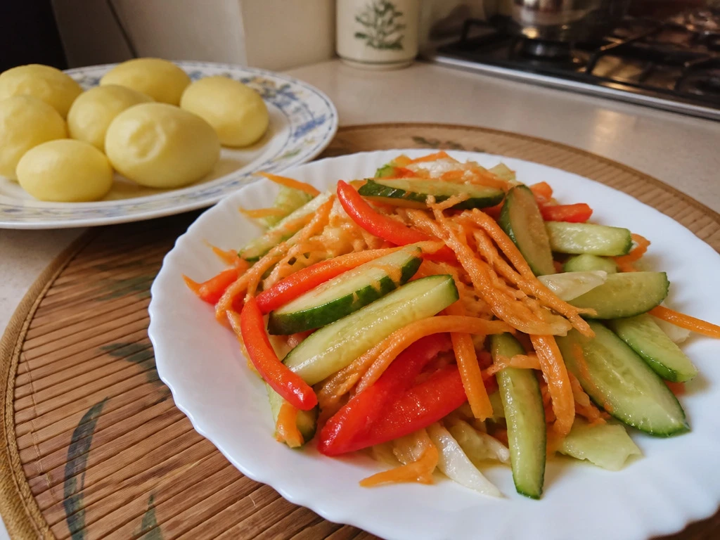 КАРТОШКА И КАША СТАНОВЯТСЯ В РАЗЫ ВКУСНЕЕ — СТОИТ ПОДАТЬ ВОТ ЭТИ МАРИНОВАННЫЕ ОВОЩИ. ГО...