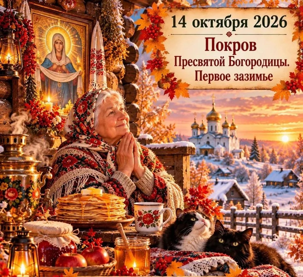 Сегодня один из самых красивых и любимых осенних дней, Покров. В народном календаре его...