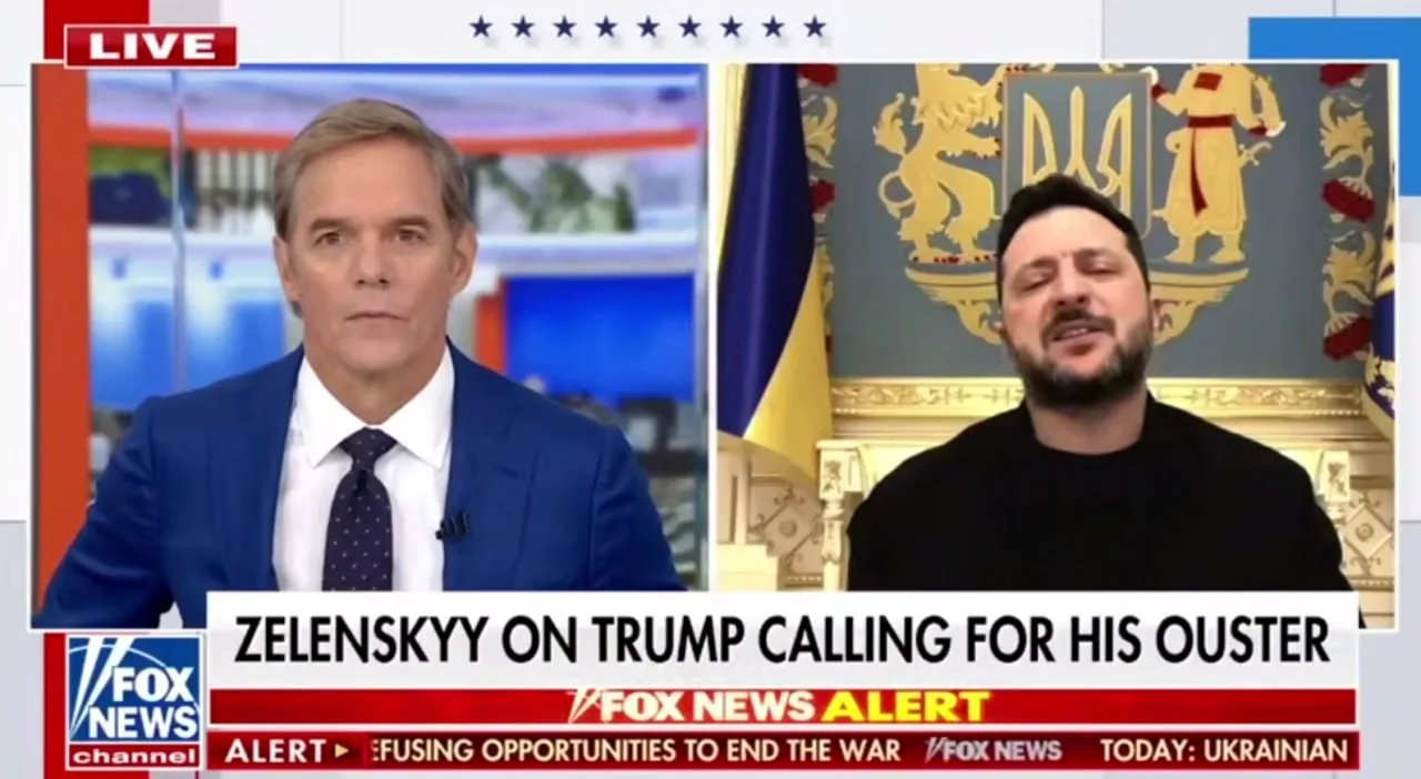На трамповском (!!!) новостнике FOX NEWS Зеленский в прямом эфире: