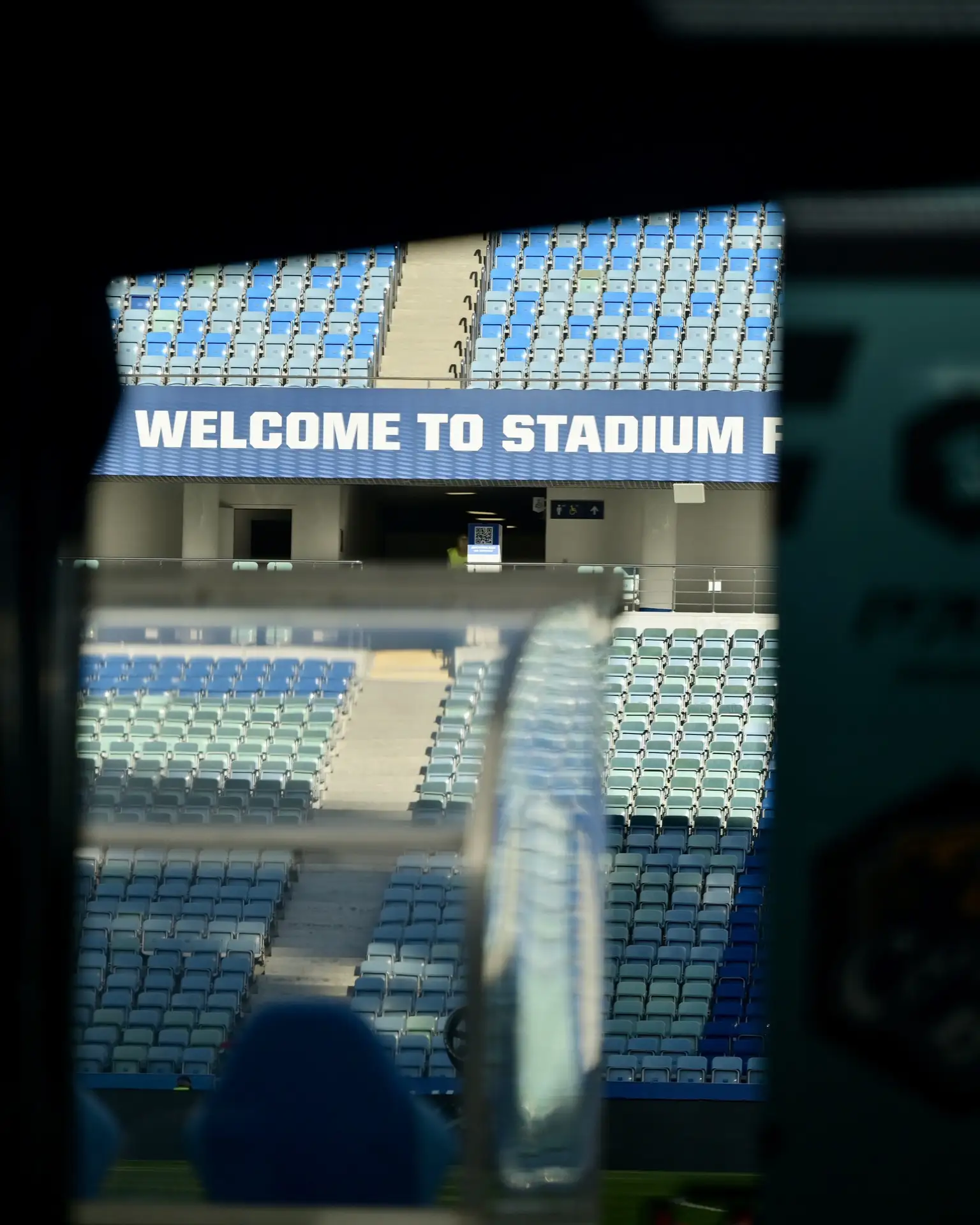 Стадион в ожидании матча! 🏟️