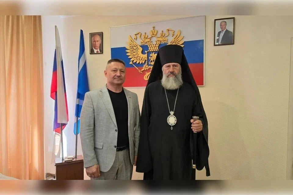 Глава Скадовского округа встретился с епископом Иосифом