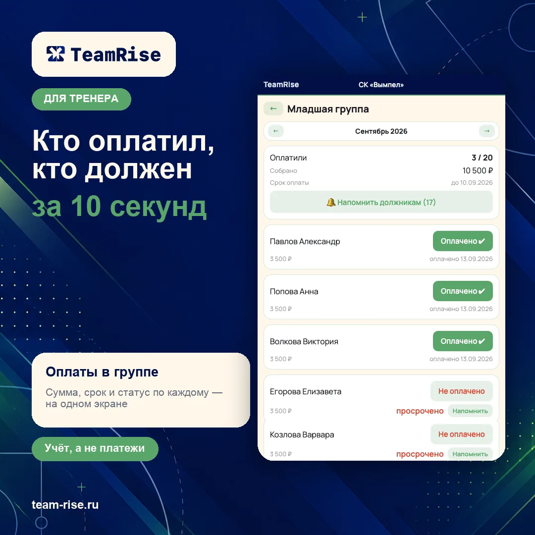 Кто оплатил, кто должен — видно за десять секунд