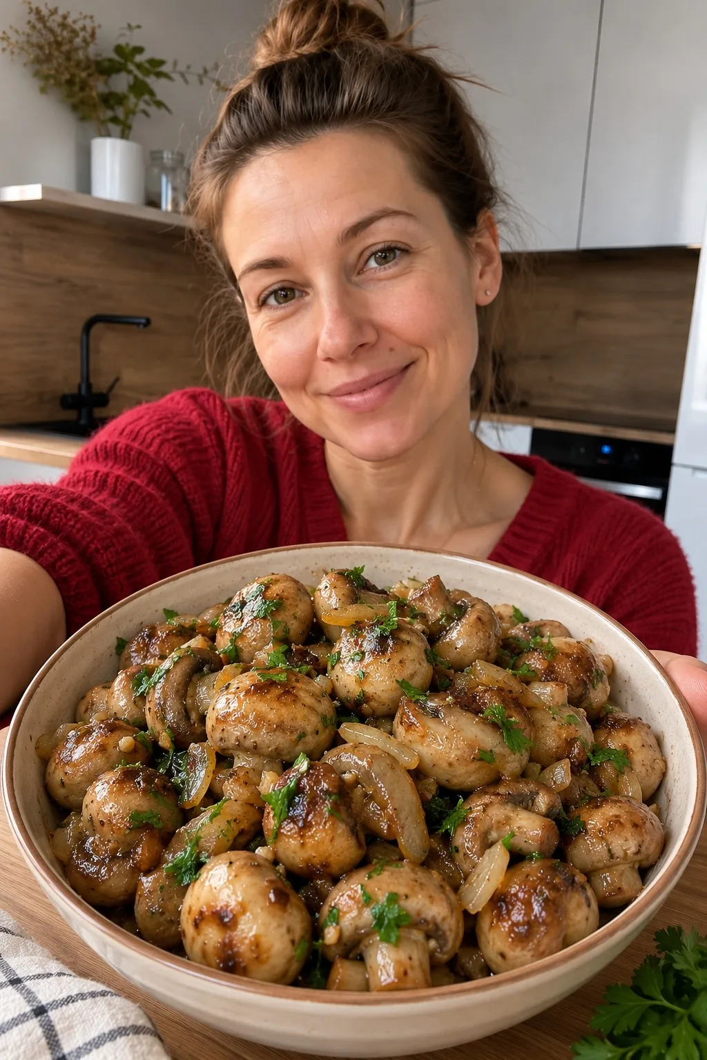 Сочные маринованные шампиньоны