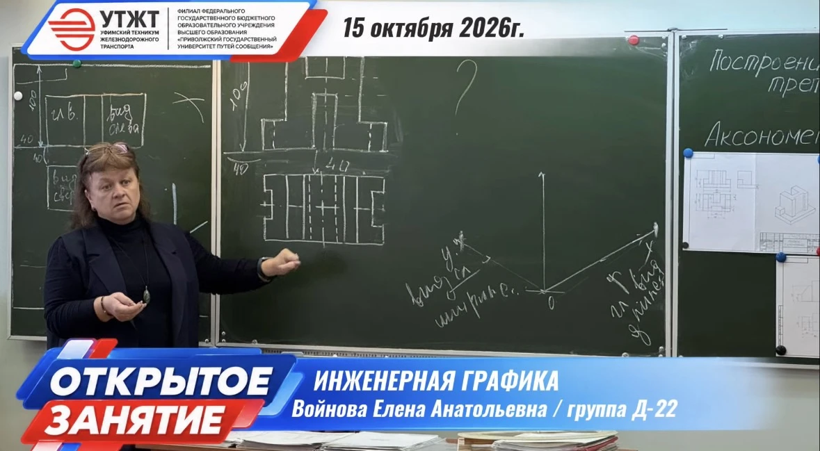ЗА ЛИНИЯМИ ЧЕРТЕЖА — БУДУЩАЯ ПРОФЕССИЯ