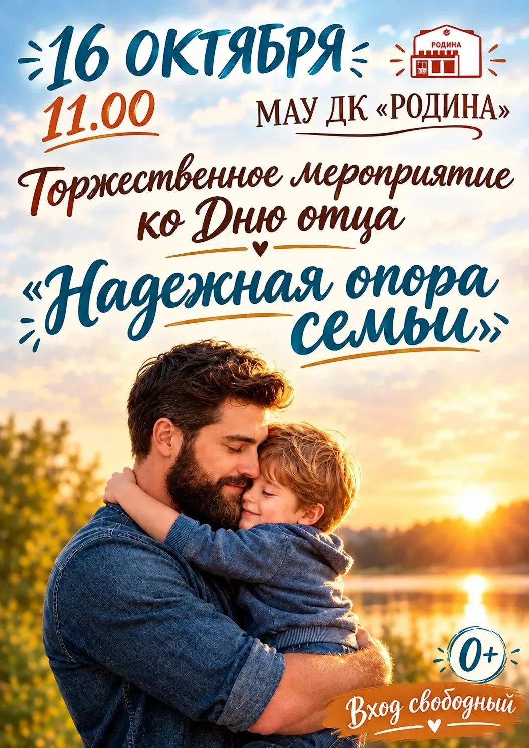 Праздник ко Дню отца пройдет в Татарске