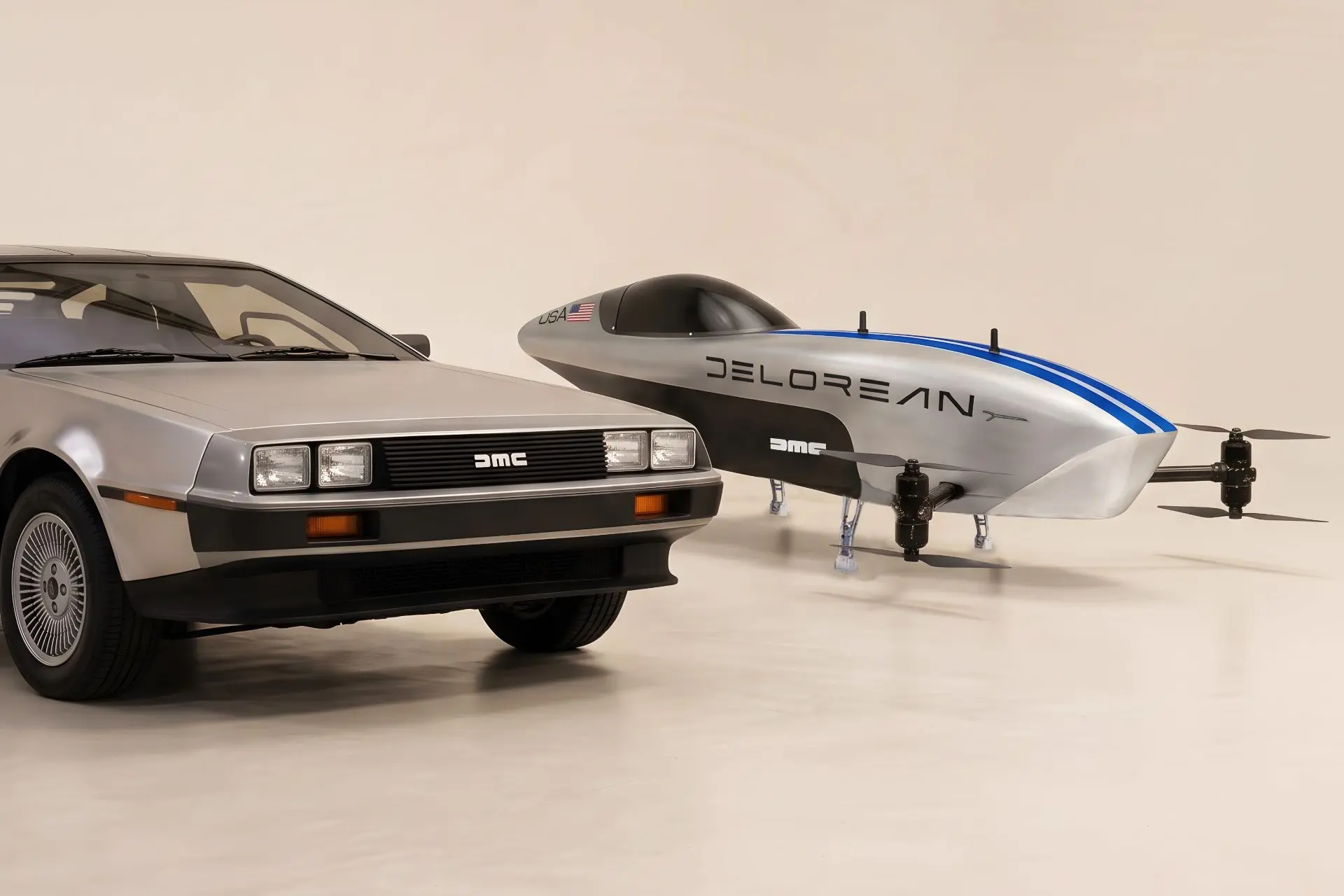 DeLorean отправляется в небо