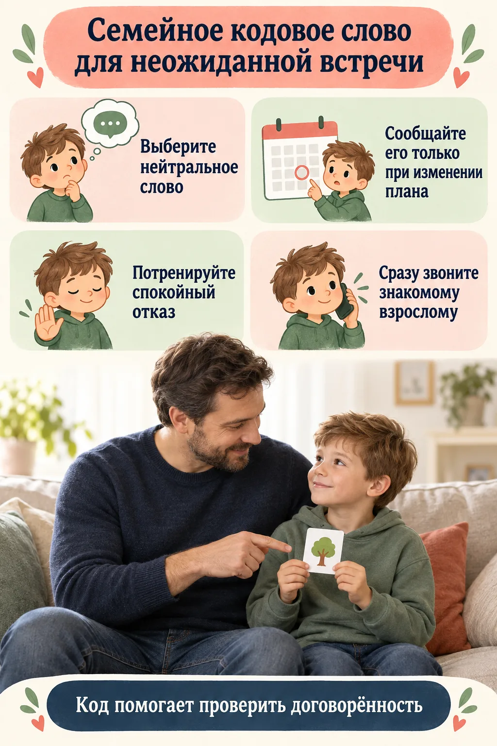🔐 Семейное кодовое слово для неожиданной встречи
