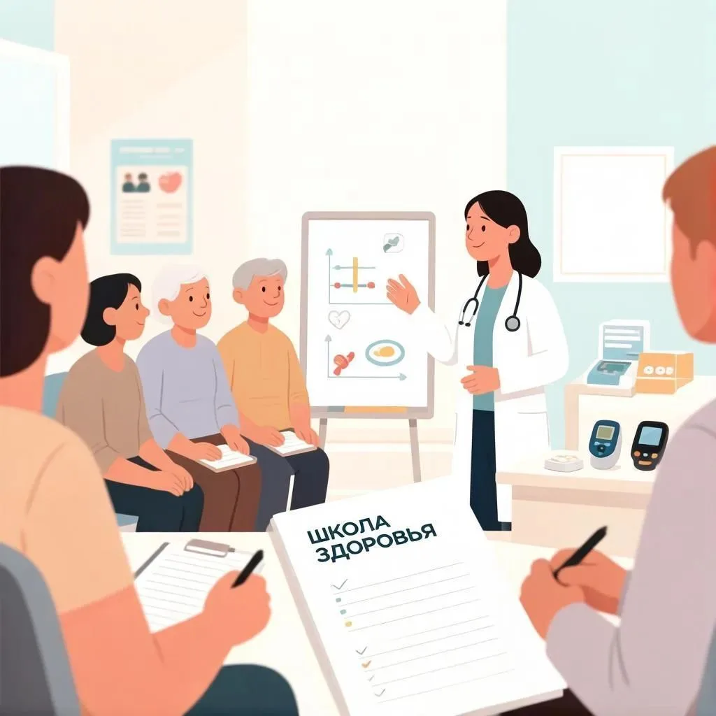 🏥 Школы здоровья в АМБ им. К. М. Батмена: учимся управлять здоровьем вместе!
