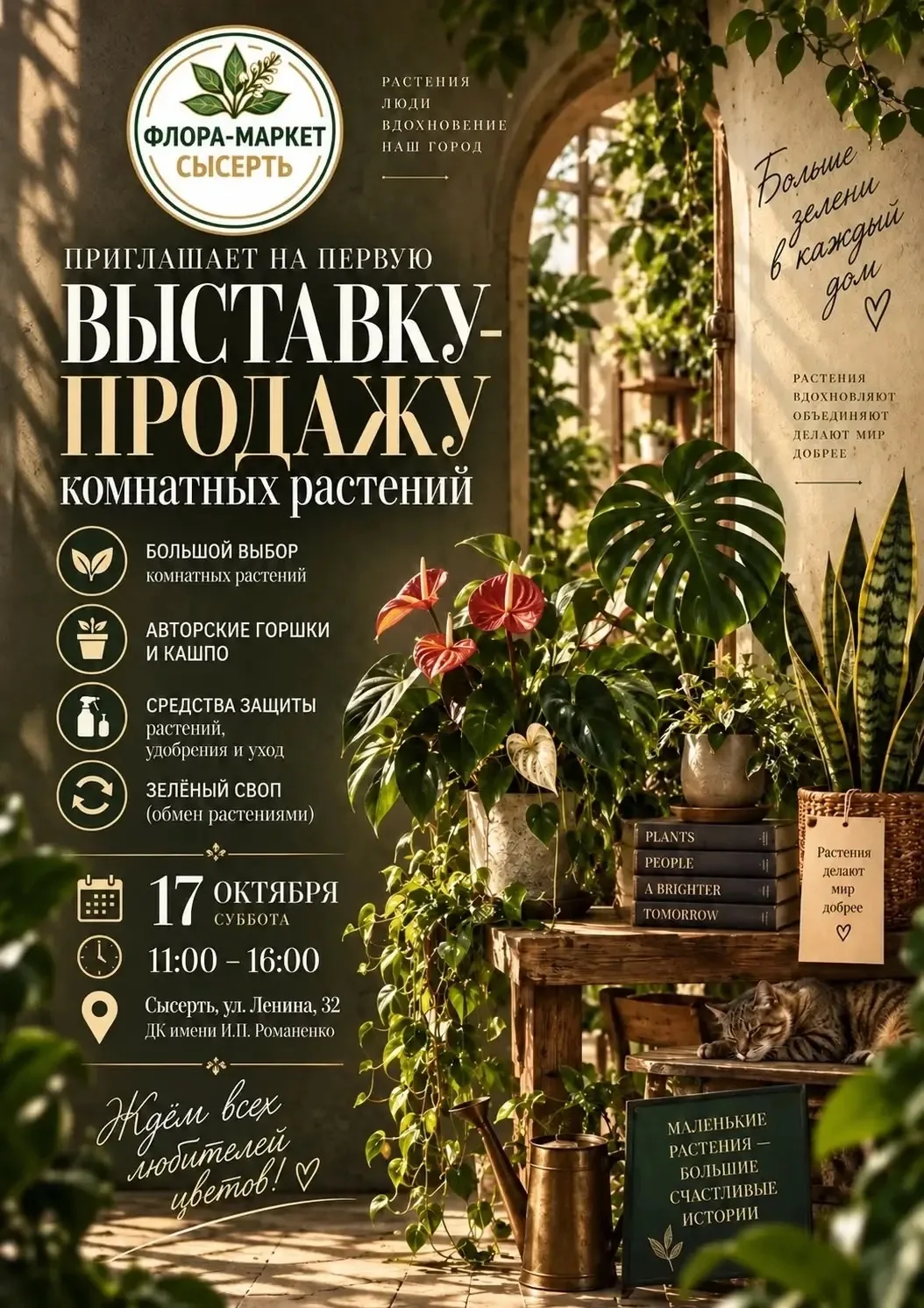 🌿 Сысерть станет еще зеленее!
