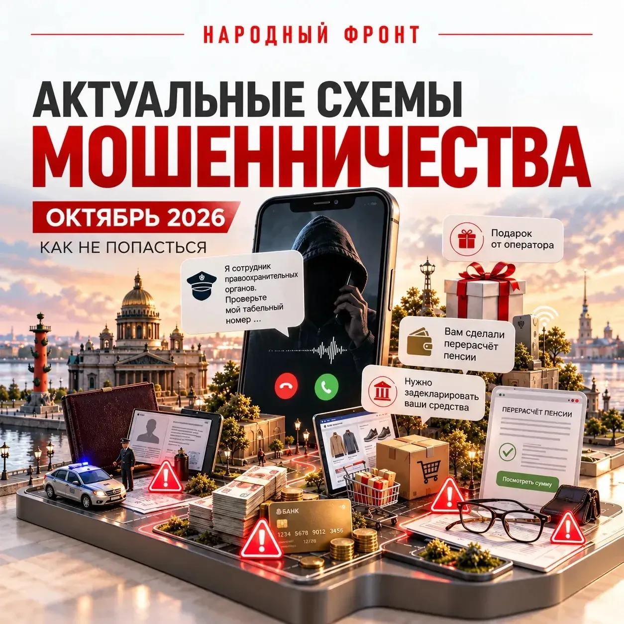 Мошенники меняют схемы. Как защитить себя в октябре?