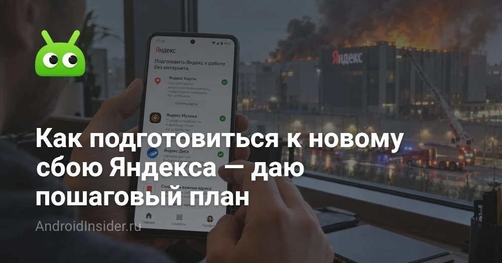 Как подготовить Яндекс на Android к новым сбоям и не остаться без карт, музыки и платежей