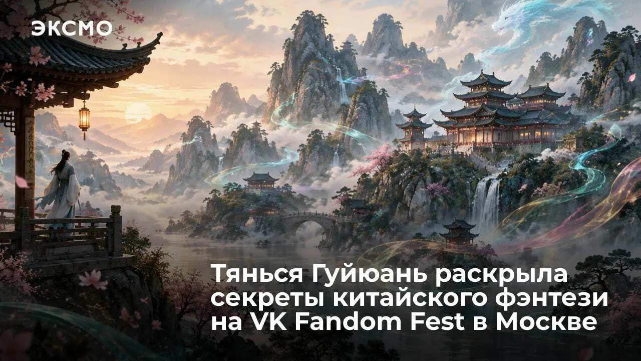 🐉 Известная китайская писательница Тянься Гуйюань (настоящее имя — Лу Цзин) выступила ...
