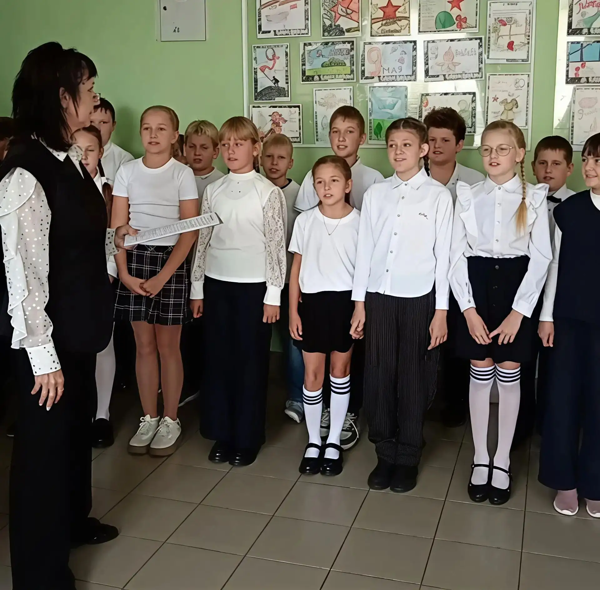 «Орлята России»: в Курьинской школе прошла торжественная линейка.