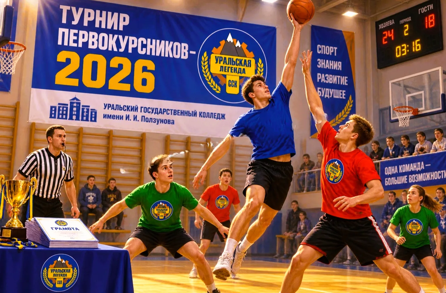 🏆 ТУРНИР ПЕРВОКУРСНИКОВ в рамках УниверЛиги Клубов АССК🏆
