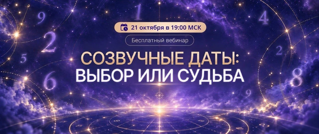 ✨ Созвучные даты: судьба или выбор❓