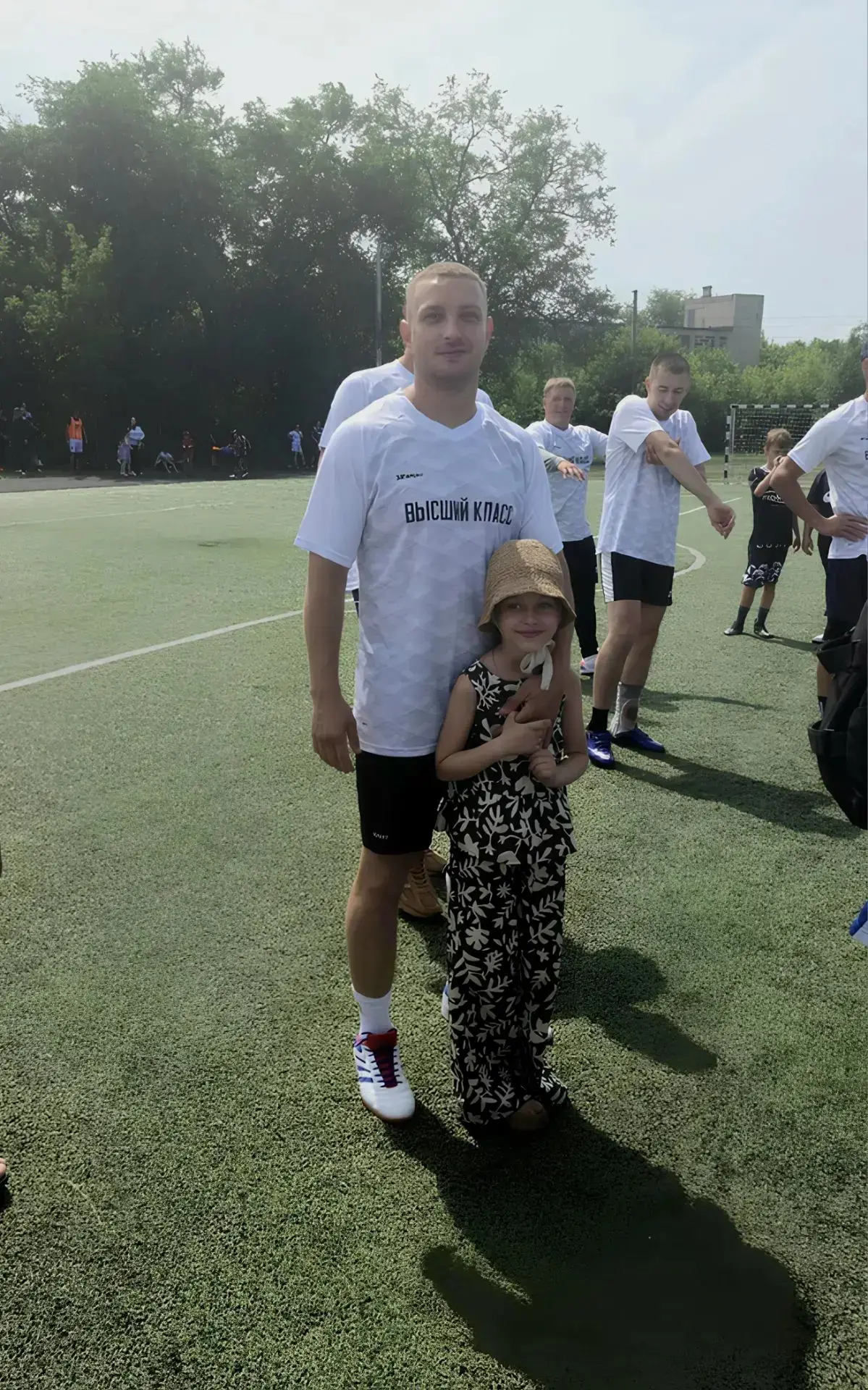 ⚽ Мой папа — мой спортивный герой! 💙