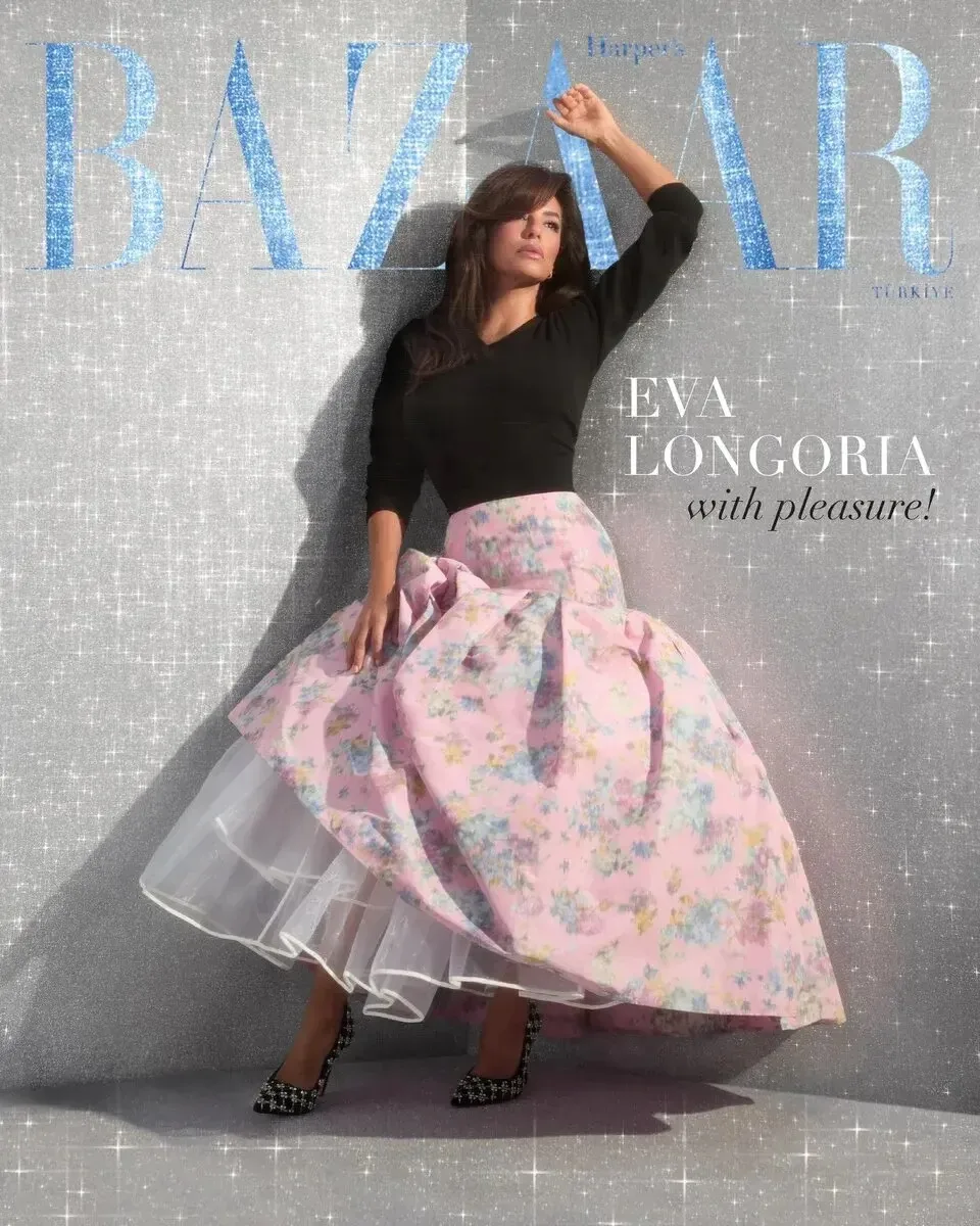 Шикарная Ева Лонгория в новом турецком Harper’s Bazaar 🤍