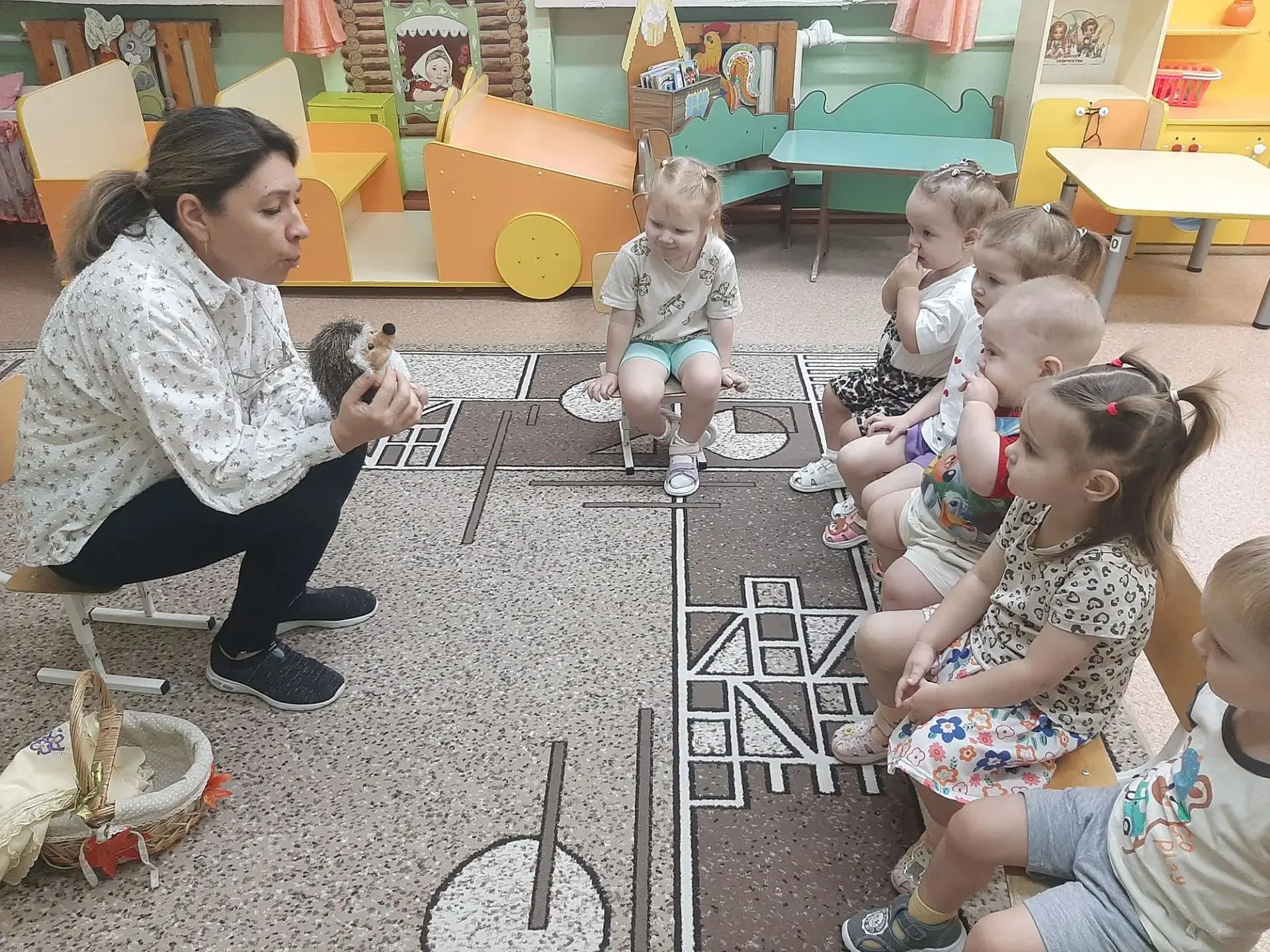 Наши «Колокольчики» в корпусе"Яблонька" 🍎 сегодня не скучали!