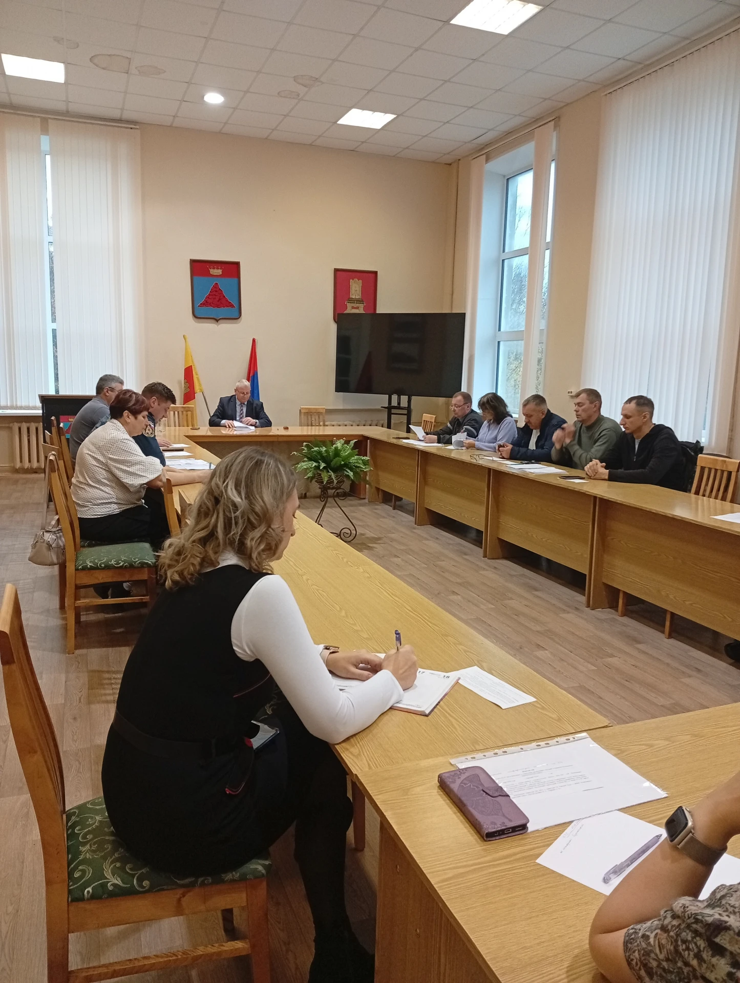 Заседание комиссии по ЧС и пожарной безопасности в Краснохолмском муниципальном округе