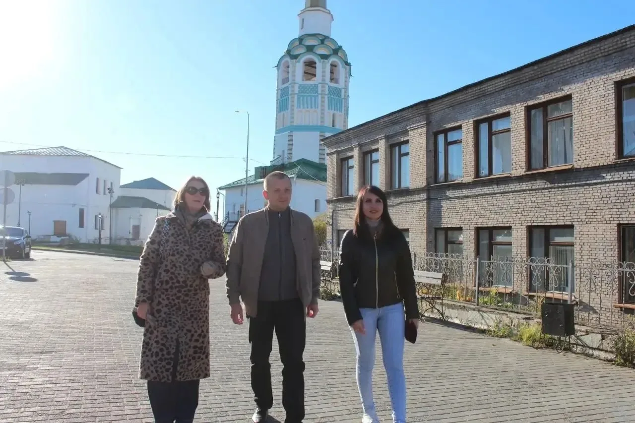 В рамках визита в Пермский край посетила город Соликамск, с которым знакомы с 2022 года.