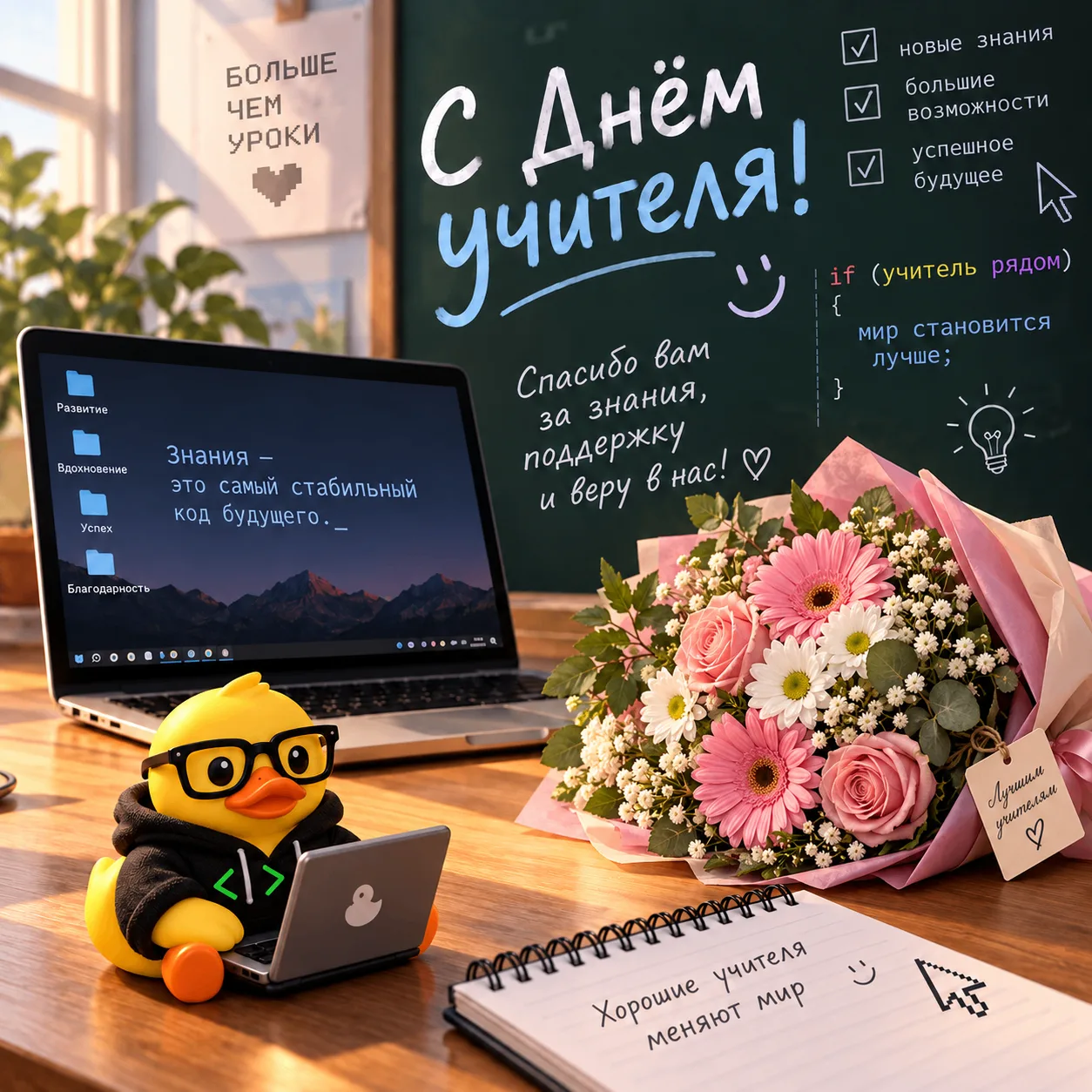 🎉 С Днём учителя, дорогие коллеги! 🎉