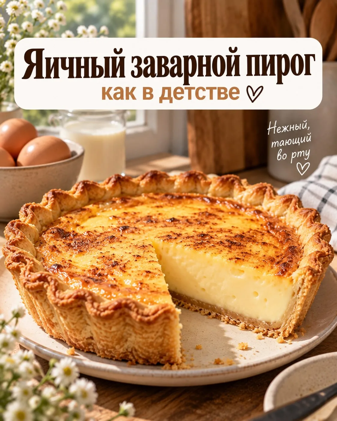 Три рецепта пирогов