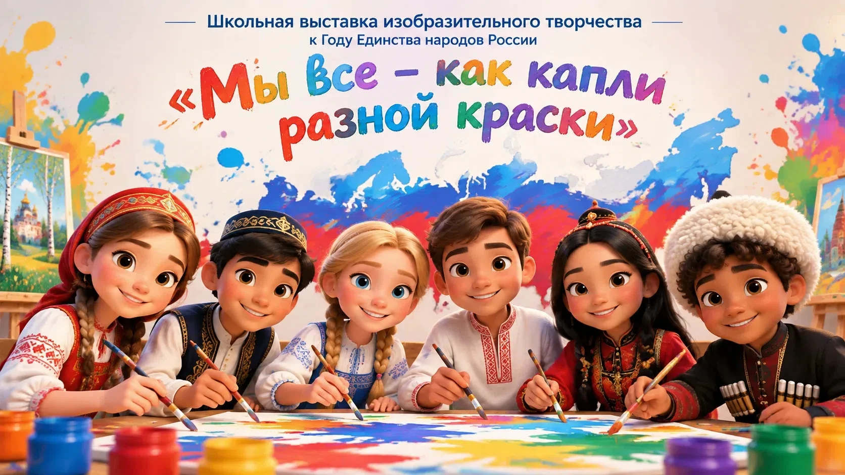 Дорогие юные художники нашей школы! 😃 Приглашаем вас принять участие в школьном этапе ...