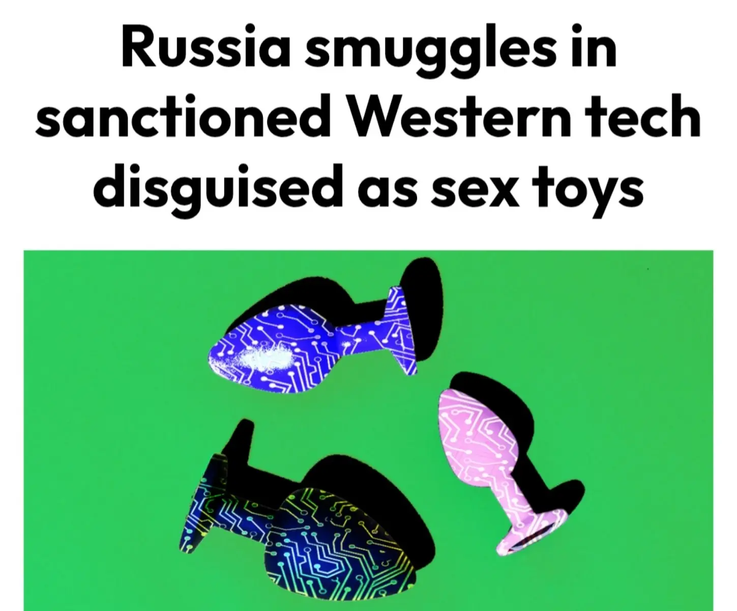 Китайские секс-игрушки помогают России обходить санкции — Forbes.