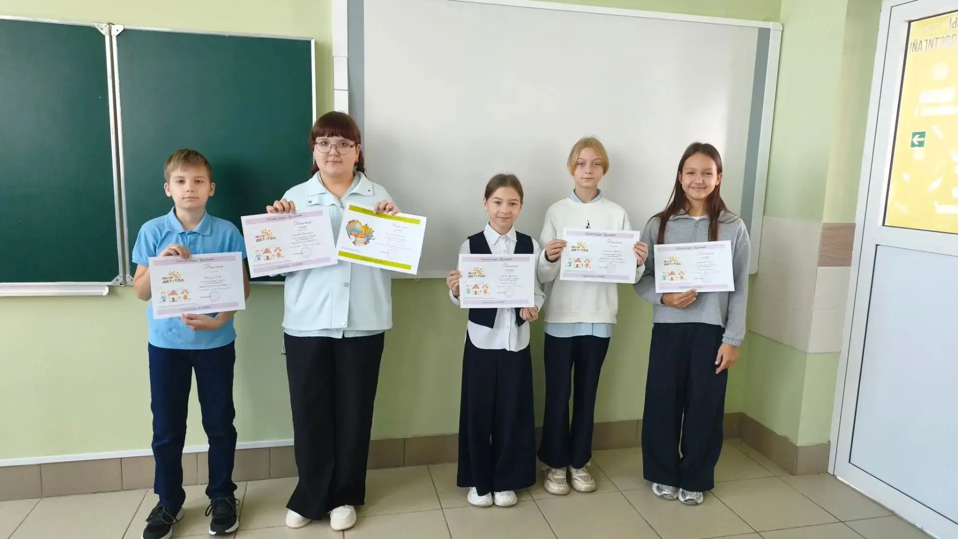 👏Отличные новости из 5 «Б» класса! Наши ребята вместе с классным руководителем Мариной...