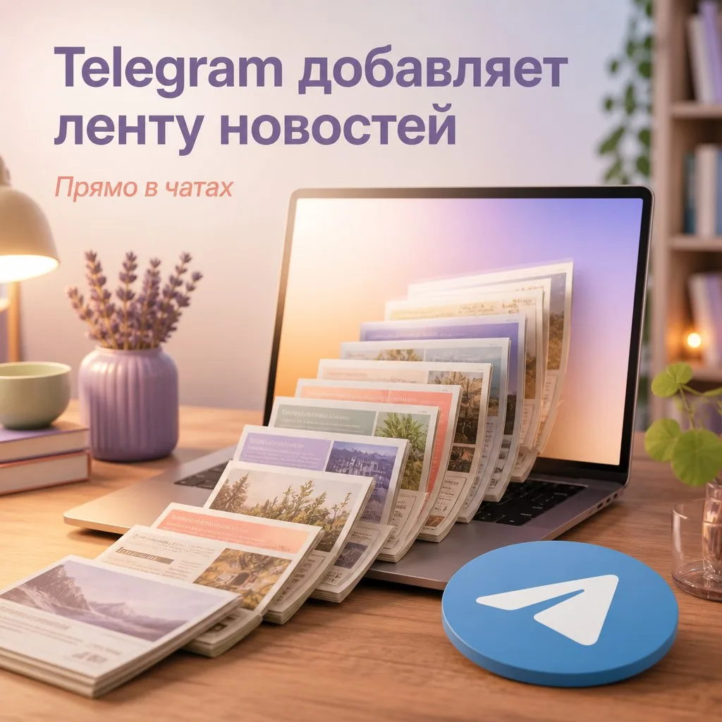 В Телеграм появится единая лента новостей