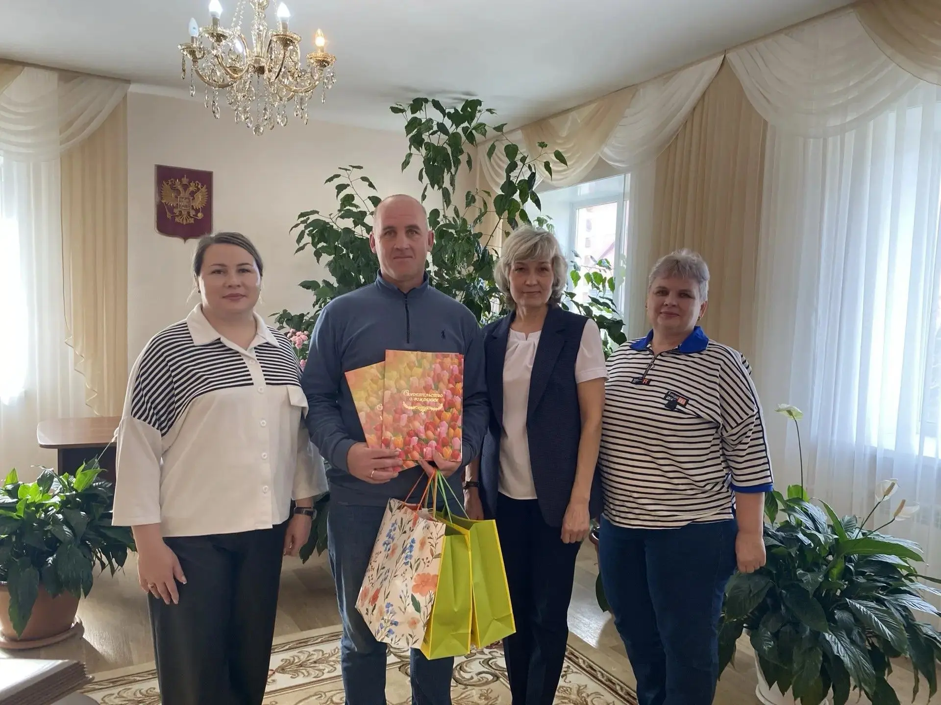 🎊 Двойное пополнение: в районе родилась первая двойня в этом году