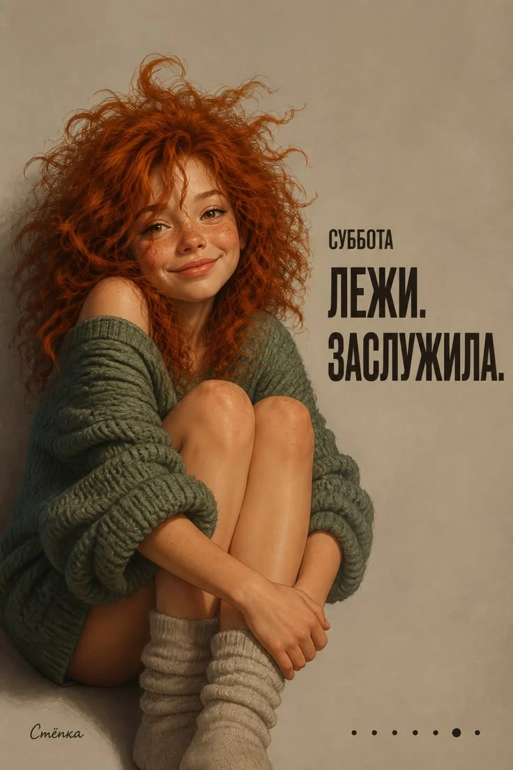 суббота без лишних слов 😍